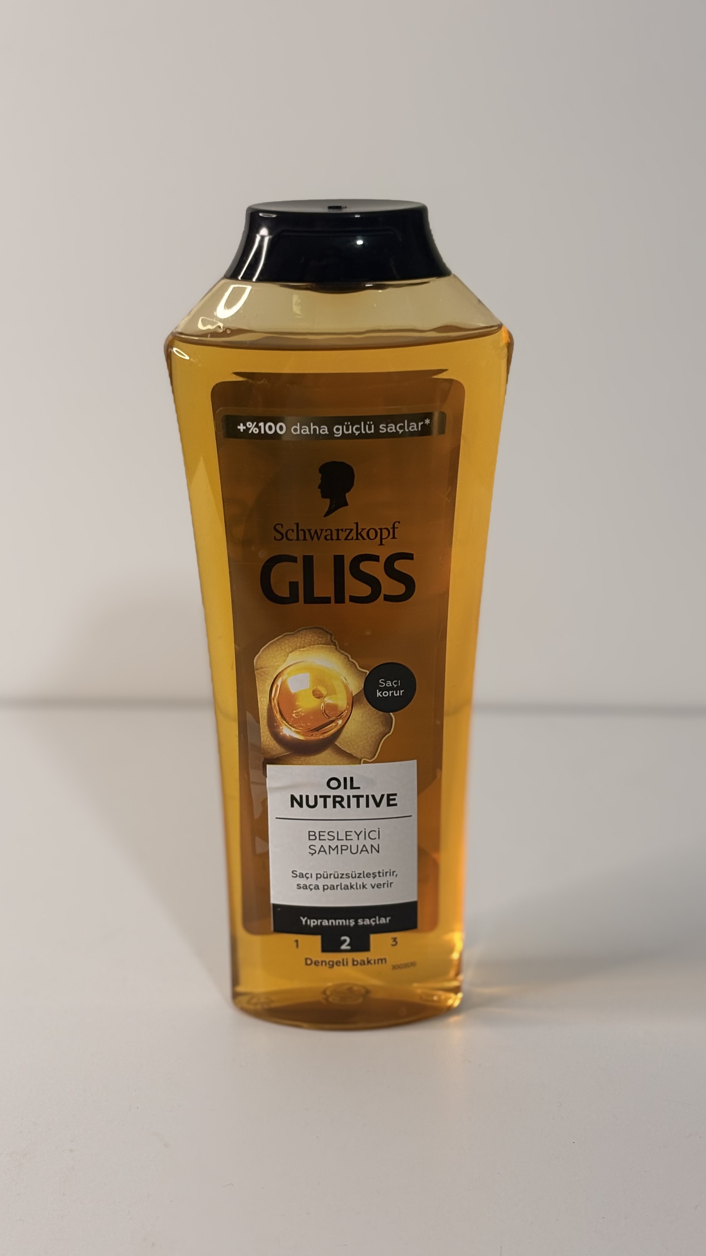 شامپو ترمیم کننده و مغذی گلیس مدل OIL NUTRITIVE