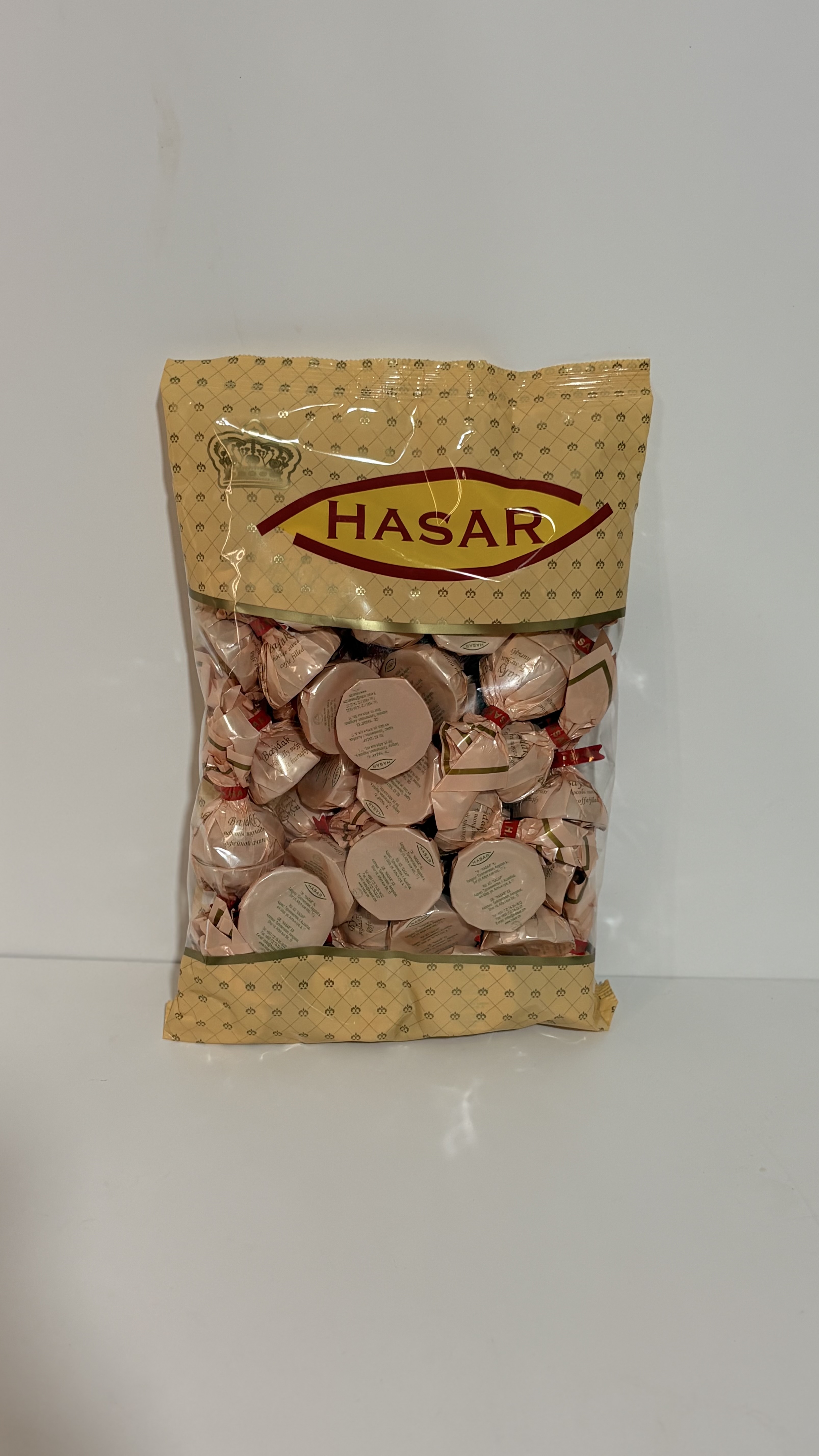 شکلات نوروز هاسار تاج دار با طعم کارامل 700گرمی